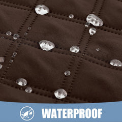 Smiry Waterproof Dog Blanket, Reversible Dog Bed Cover Pet Blanket, Soft Pet Couch Covers for Sofa Washable, Bed Couch Sofa Furniture Protector for Puppy Cat Kids (30"x70", Camel/Beige)