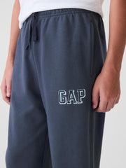 GAP Boys' Heritage Logo Pull-on Jogger Sweatpants
