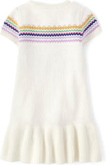Gymboree Girls' and Toddler Short Sleeve Sweater Dresses