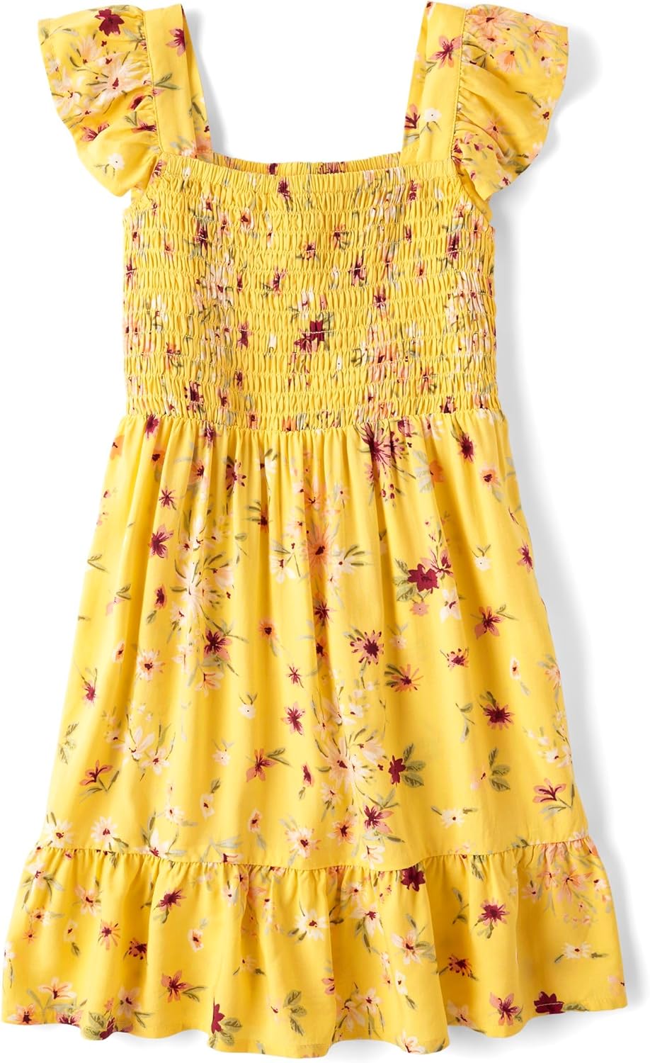 The Children's Place,Short Sleeve Fashion Skater Dress,Pink Glow