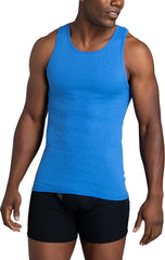 Fruit of the Loom Men's Sleeveless Tag Free Moisture Wicking Tank A-Shirt