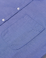 Alimens & Gentle Mens Solid Oxford Shirt Long Sleeve Dress Shirt Work Casual Button Down Shirts with Pocket